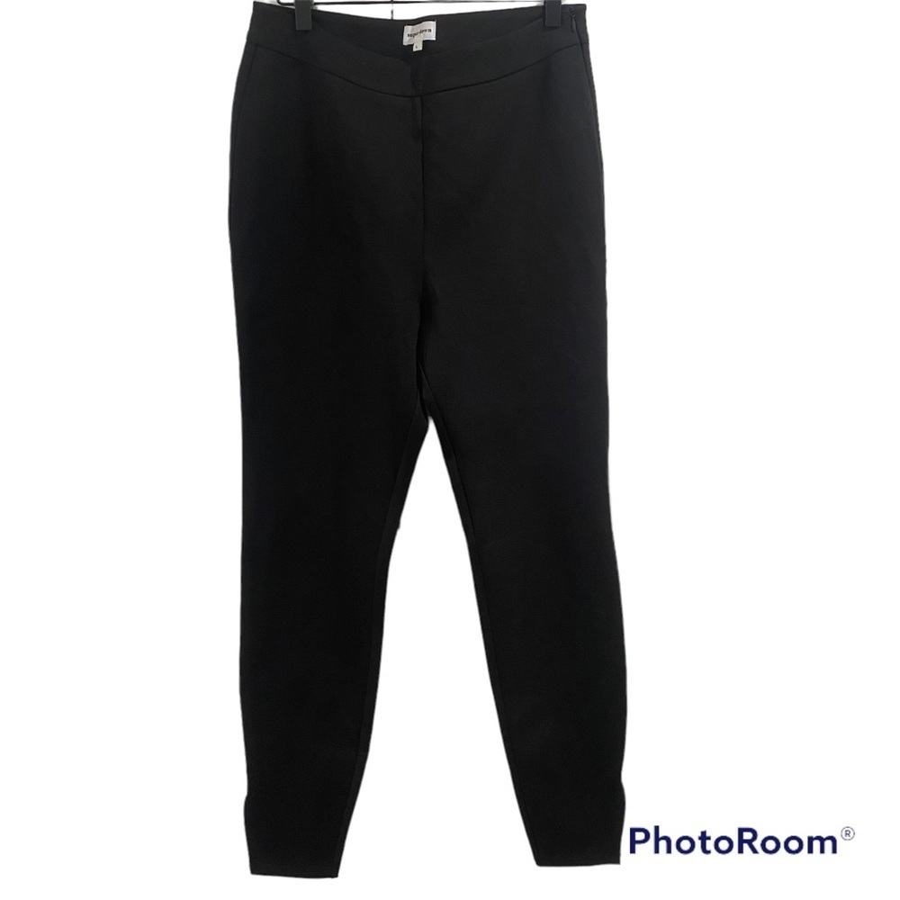 Superdown Black Side Zip Split Hem High Rise Pant… - image 1